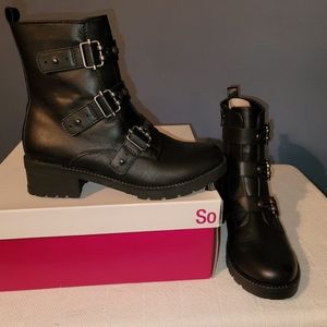 SO BRAND NEW Triple Buckle Boots